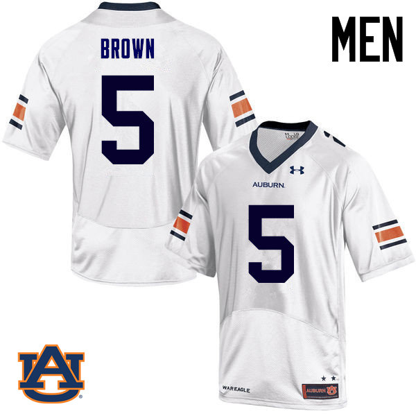Men Auburn Tigers #5 Derrick Brown College Football Jerseys Sale-White